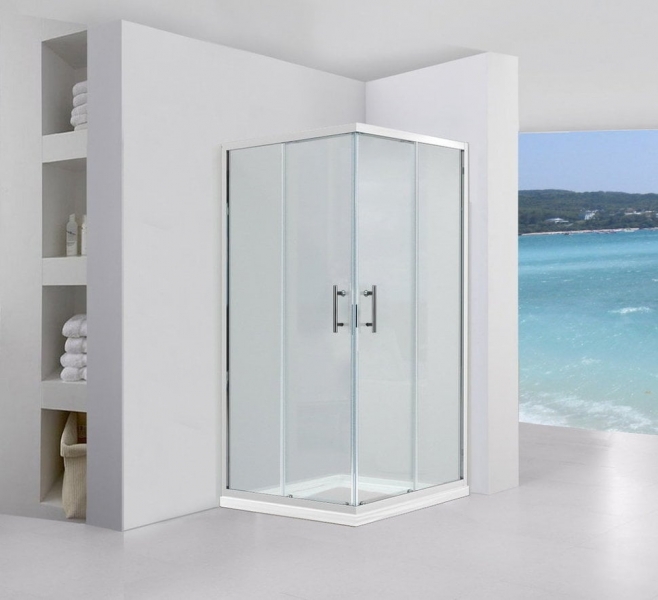 Душевое ограждение 90 Black & White Stellar Wind S102 1029090