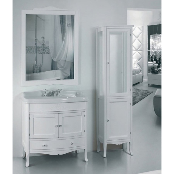 Тумба под раковину Tiffany World Veronica Ver 90/C bi puro/cr