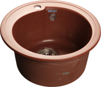 Кухонная мойка GranFest Rorndo 450, R-450 красный марс