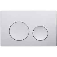 Кнопка смыва Veconi FLUSH FLV2-C хром глянец