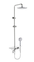 Тропическая душевая система с изливом  Rush PL5535-80