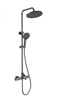 Душевая система с термостатом WONZON & WOGHAND SOLID, темный графит WW-C3011-A-BGG