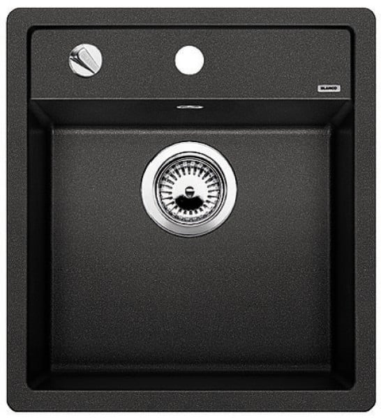 Мойка кухонная Blanco DALAGO 45 SILGRANIT PuraDur (антрацит), 517156