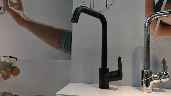 Смеситель для кухни Hansgrohe Focus M41 31820670 черный матовый