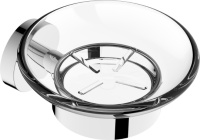 Мыльница стеклянная RUSH Victoria VI71411