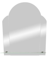 Зеркало (50x59) Continent Нарцисс В112