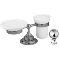 Держатель с мыльницей и стаканом Cezares Aphrodite APHRODITE-STTP-01