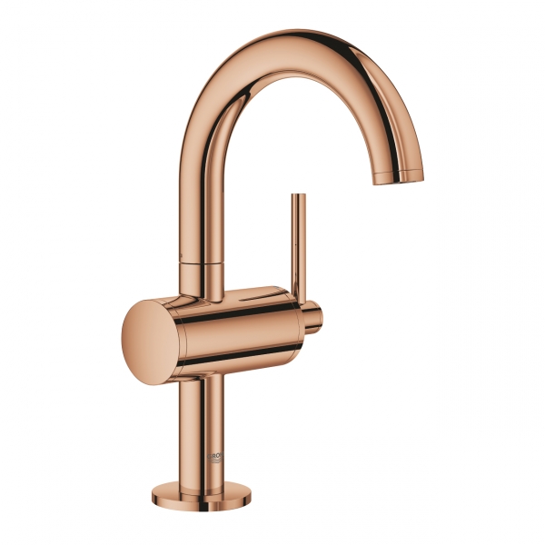 Смеситель однорычажный для раковины Grohe Atrio New 32043 DA3 (32043DA3) теплый закат глянец Смеситель однорычажный для раковины Grohe Atrio New 32043 DA3 (32043DA3) теплый закат глянец