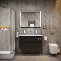 Зеркало с подсветкой Art&Max GENOVA AM-Gen-1200-800-DS-F