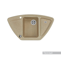 Кухонная мойка Aquaton Лория 1A715032LR220 песочный