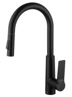 Смеситель для кухни с выдвижным изливом WONZON & WOGHAND, черный матовый WW-A20782-MB Смеситель для кухни с выдвижным изливом WONZON & WOGHAND, черный матовый WW-A20782-MB