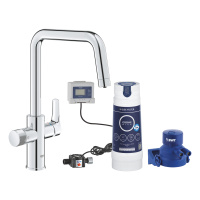 Стартовый комплект с фильтром S-Size GROHE Blue Pure Eurosmart 30584000, хром