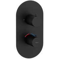 Смеситель для душа с термостатом Ravak Espirit Espirit ES 063.20BLM.O2 X070286 черный