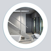 Зеркало Vincea VLM-2G770 D770 (77х77) c сенсорным выключателем и диммером