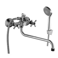 Смеситель для ванны DECOROOM DR51 DR51045-Black