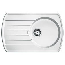 Мойка кухонная Blanco Rondoval 45 S Silgranit PuraDur (белый), 515764