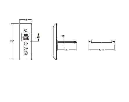 Термостат для ванны и душа Jacob Delafon DTV Prompt 527D-0