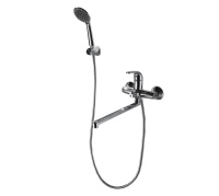 Смеситель для ванны c длинным изливом  Bravat Fit F6135188CP-LB-RUS