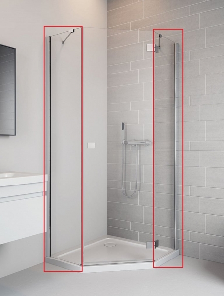 Боковые стенки Radaway Essenza 385051-01-01