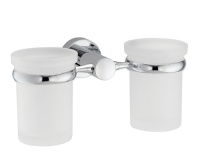 Стакан для зубных щеток двойной WasserKRAFT Donau K-9428DC