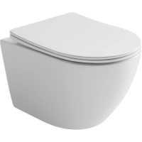 Подвесной унитаз Ceramicanova Uno Rimless CN11001T торнадо