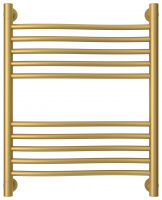 Полотенцесушитель Водяной Сунержа Флюид + (60х50) Матовое Золото 032-0222-6050