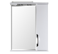 Зеркальный шкаф (51х75)   ASB-Mebel  Мессина 60 9886