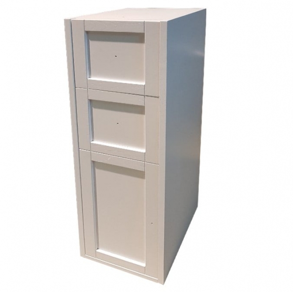 Пенал подвесной EBAN Domitilla FKMDT114CS-SBA*3 bianco assoluto