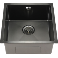Кухонная мойка: (45х45х22) MELANA ProfLine D4545HB, графит