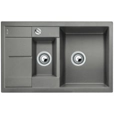 Мойка кухонная Blanco Metra 6S Compact Silgranit PuraDur (алюметаллик), 513553