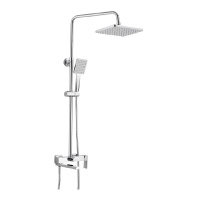 Душевая система с изливом Belz B24613, хром Душевая система с изливом Belz B24613, хром