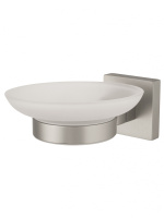 Мыльница с держателем WONZON & WOGHAND POLO, брашированный никель WW-8922-BN