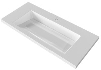 Раковина из искусственного мрамора (100х45) Art&Max AM-LAV-1000-MR-VL