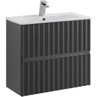 База под раковину Art&Max Еlegant AM-ELEGANT-600-2C-SO-GM-LED Серый матовый