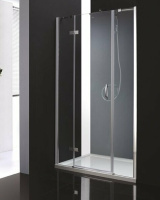 Душевая дверь (150х195) CEZARES BERGAMO BERGAMO-W-B-13-30+60/60-C-Cr-L