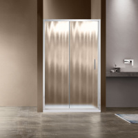 Душевая дверь Vincea Garda VDS-1G115CH, (115х190) хром, стекло шиншилла