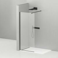 Душевая перегородка 100 см CEZARES LIBERTA LIBERTA-L-1-100-C-NERO