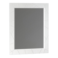 Зеркало Opadiris Луиджи 80 00-00006554  белый матовый