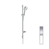 Душевой гарнитур с мыльницей Hansgrohe Raindance Select E 120 3jet 26621400 белый/хром