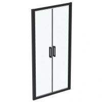 Двустворчатая дверь в нишу Ideal Standard CONNECT 2 Saloon door (100) K9296V3, черный