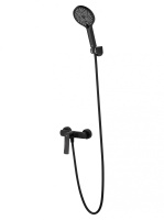 Смеситель для душа WONZON & WOGHAND, черный матовый WW-B2585-MB