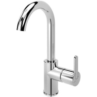 Смеситель для раковины Cezares LEAF-LSM-A-SS