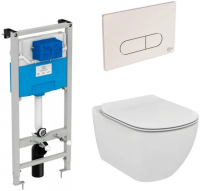 Комплект унитаз + инсталляция Ideal Standard Tesi R030501