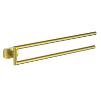 Полотенцедержатель поворотный WONZON & WOGHAND GRAFFITY, брашированное золото WW-9331-BG