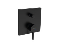 Встраиваемый смеситель для ванны Hansgrohe Finoris 76416670 матовый чёрный Встраиваемый смеситель для ванны Hansgrohe Finoris 76416670 матовый чёрный