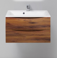 База под раковину подвесная BelBagno MARINO-800-2C-SO-RC-P Rovere Ciliegio