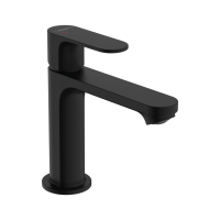 Смеситель для раковины без донного клапана CoolStart Hansgrohe Rebris S 72520670 черный матовый