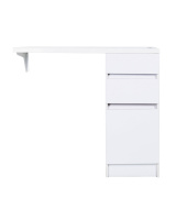 Тумба напольная с правой раковиной 100 см под стиральную машину Orange Sistema ST-40TUW+RAR белый