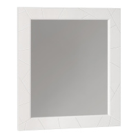 Зеркало Opadiris Луиджи 90 00-00006557  белый матовый