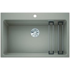 Мойка кухонная Blanco Etagon 8 Silgranit PuraDur (серый беж), 525194